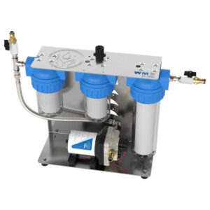 3-er Filter-Rack mit Pumpe innen WM aquatec 12 VDC