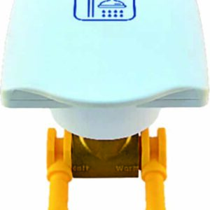 Außenanschluß LILIE schwarz 12mm