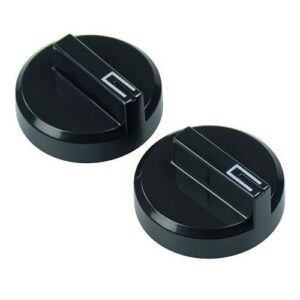 Kit Drehknopf DOMETIC 1x für Energiewahl und 1x für Gasventil RAL7021