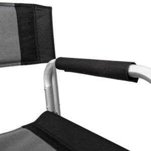 Regiestuhl BRUNNER One Shot Belastbar bis 100kg Farbe schwarz/grau