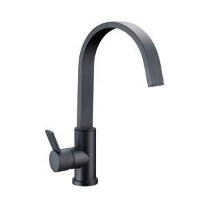 Einhebelmischer REICH Contur S90 Farbe matt schwarz