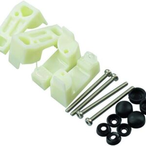 Befestigungskit zu Kocher Dometic Cramer 8 x Stopfen Farbe schwarz 4 x Halter Farbe weiß