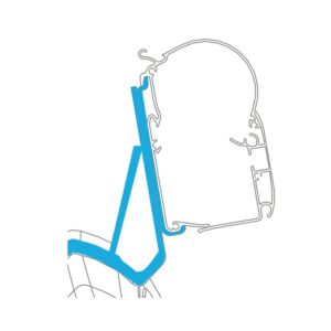 Markisenadapter DOMETIC PW1100, PW1500 für Jumpy, Expert, ProAce 2016 LHT Montage links