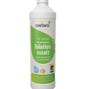 Toilettenzusatz awiwa mikrobiologisch wc mobil Inhalt 1 l CH-Version