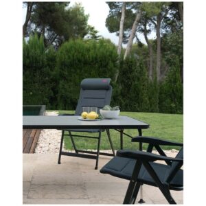 Campingtisch AP246 CRESPO Größe 101x65cm Farbe schwarz