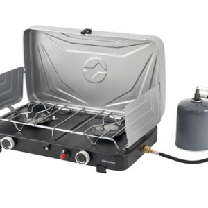 Koffergasgrill Outwell KATMAIL DUO inkl. Gasschlauch und Regler Packmaß: 47,5x32x11,5cm