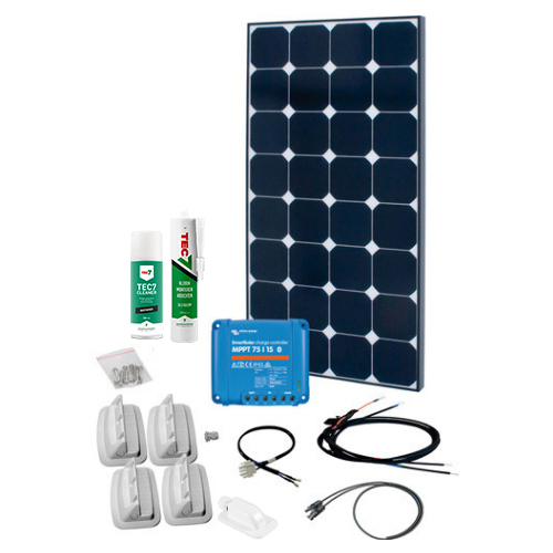 Solaranlage Phaesun SPR Caravan Kit Solar Peak MPPT SMS15 120 W / 12 V