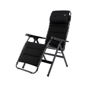 Relaxliege CRESPO CR AP-232/80 Air-Deluxe, schwarz
