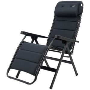 Relaxliege CRESPO CR AP-232/86 Air-Deluxe, grau