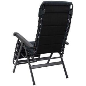 Relaxliege CRESPO CR AP-232/86 Air-Deluxe, grau