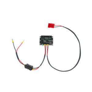 Power Managementset Clesana C1 mit Kabel und LiFePO4 Batterie 12,8 V / 3 Ah