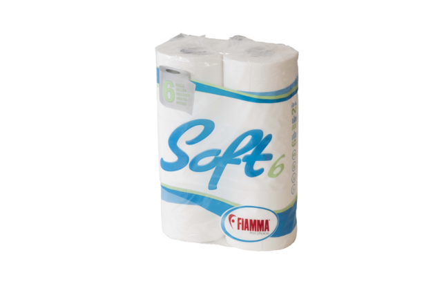 Toilettenpapier Fiamma Soft 6 _6 Rollen = 300 Blatt_