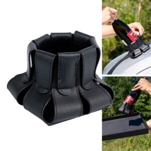 Universal Flaschenhalter silwy STRETCH für Dosen,Weinflaschen Essig- und Ölflaschen usw.