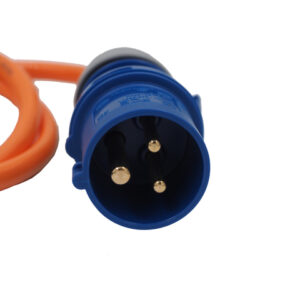 Adapterleitung Weingärtner H07BQ-F 3G2,5 Kabellänge 1,5 m orange