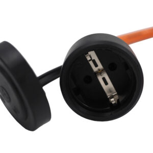 Adapterleitung Weingärtner H07BQ-F 3G2,5 Kabellänge 1,5 m orange