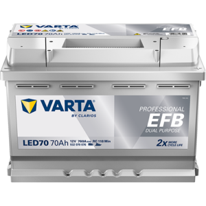 Batterie VARTA Professional Deep Cycle LED 70