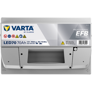 Batterie VARTA Professional Deep Cycle LED 70
