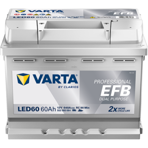 Batterie VARTA Professional Deep Cycle LED 60