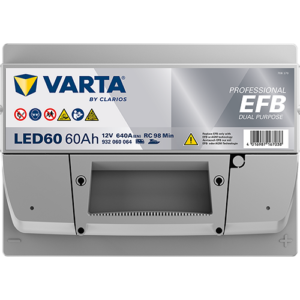 Batterie VARTA Professional Deep Cycle LED 60