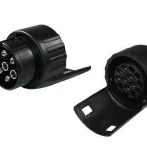 Minikurzadapter Mika 2 7 - 13 polig Farbe schwarz