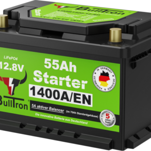 Batterie BullTron Starter Polar 55Ah mit 1400A Kaltstartstrom CCA