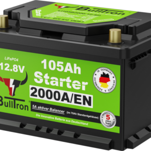 Batterie BullTron Starter Polar 105Ah mit 2000A Kaltstartstrom CCA