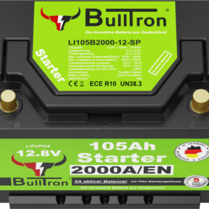 Batterie BullTron Starter Polar 105Ah mit 2000A Kaltstartstrom CCA