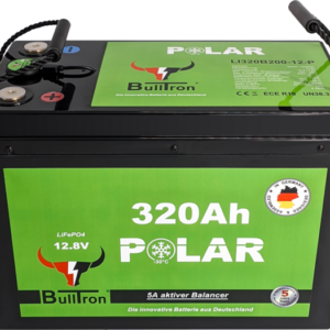 Batterie BullTron Polar 320Ah inkl. Smart BMS mit 200A Dauerstrom & BT/WiFi App