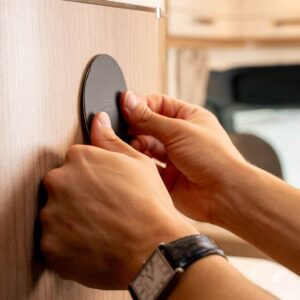 Magnet-Leuchte PORTOFINO OLIVGRÜN inkl. Platzset und Pad