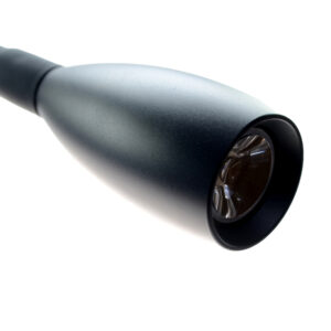 LED Leseleuchte DC Schwanenhals mit Dimmschalter und USB-C Ladebuchse, Lichtfarbe umschaltbar