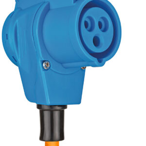 Verl.-Kabel 10m CEE Stecker/ CEE Kupplung H07RN-F 3G2,5, orange, 230 V/16A