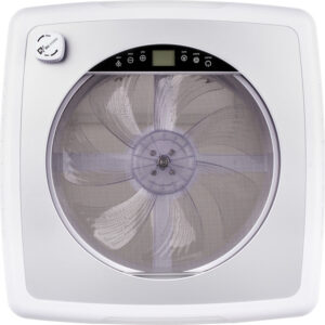 Dachlüfter BRUNNER Plus Fan 400 mit Motor und Dachhaube Farbe schwarz