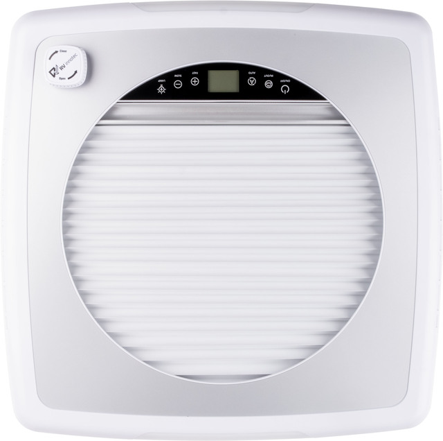 Dachlüfter BRUNNER Plus Fan 400 mit Motor und Dachhaube Farbe schwarz