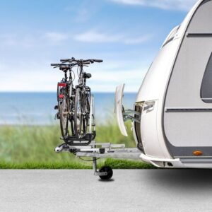 Deichselfahrradträger LAS BC260 Farbe silber