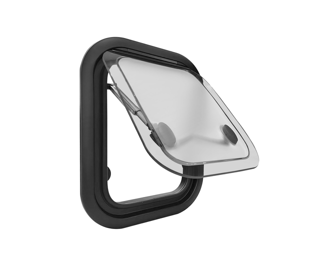 Ausstellfenster Quipon VISION 280 x 380 mm Farbe schwarz weiß