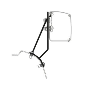 Adapter THULE zu Wandmarkise Omnistor 3200 passend für Ford Transit / Tourneo Custom V710, VW Transporter 2025 LHD