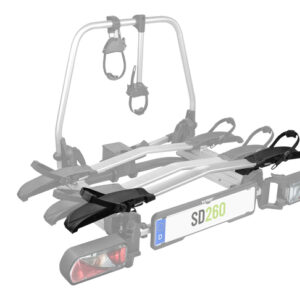 Erweiterung EUFAB 3. Fahrrad für SD 260 Traglast 15 kg Farbe silber