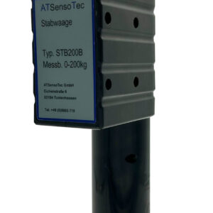 Digitale Stützlastwaage ATSensoTec STB 200 B mit Bluetooth und APP Farbe schwarz