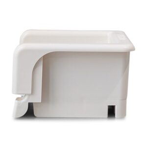 Adapter HEOSafe mit geradem Winkel für Zusatzschloss Farbe creme