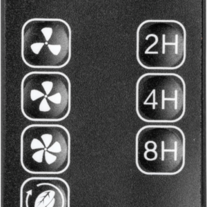 Tischventilator BRUNNER Frescofan, Farbe grau