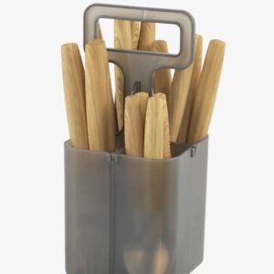 Besteckset Box Outwell Cordona Farbe braun