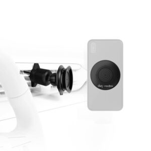 Magnet-VACUUM-Handyhalterung silwy UNIVERSAL für Auto-Lüftungsgitter inkl. Magnet-VACUUM-Patch