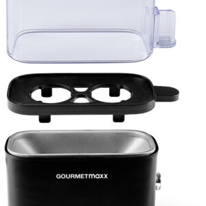 Eierkocher GOURMETmaxx Kompakt 2.0 250 W Farbe schwarz matt