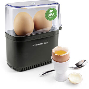 Eierkocher GOURMETmaxx Kompakt 2.0 250 W Farbe schwarz matt