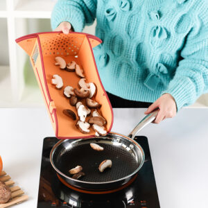 Schneidebrett FLAMEFIELD 6 in 1 faltbar Farbe orange