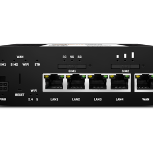 WLAN Router SELFSAT MWR 5560 eSIM 5G Cat 19 inkl. SHARK 5G Antenne Farbe schwarz