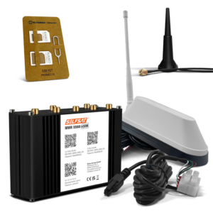 WLAN Router SELFSAT MWR 5560 eSIM 5G Cat 19 inkl. SHARK 5G Antenne Farbe weiß