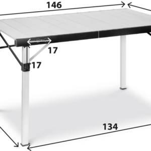 Tisch Brunner Titanium Quadra Compack 6