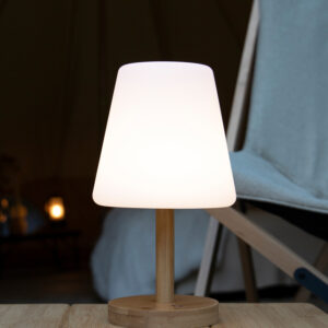 Tischlampe Bo-Camp BC UO Cambridge M braun/weiß