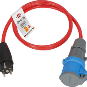 Adapterleitung Quipon LINK BQ 1,5 m 3 x 2,5 Stecker Schuko Kupplung CEE